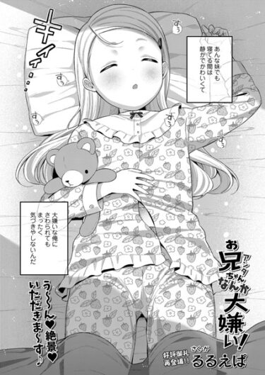 【無料立ち読み】お兄ちゃん（アンタ）なんか大嫌い！ b158aakn01683