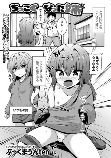 【無料立ち読み】ちっこくなった姉 b182asnw01683